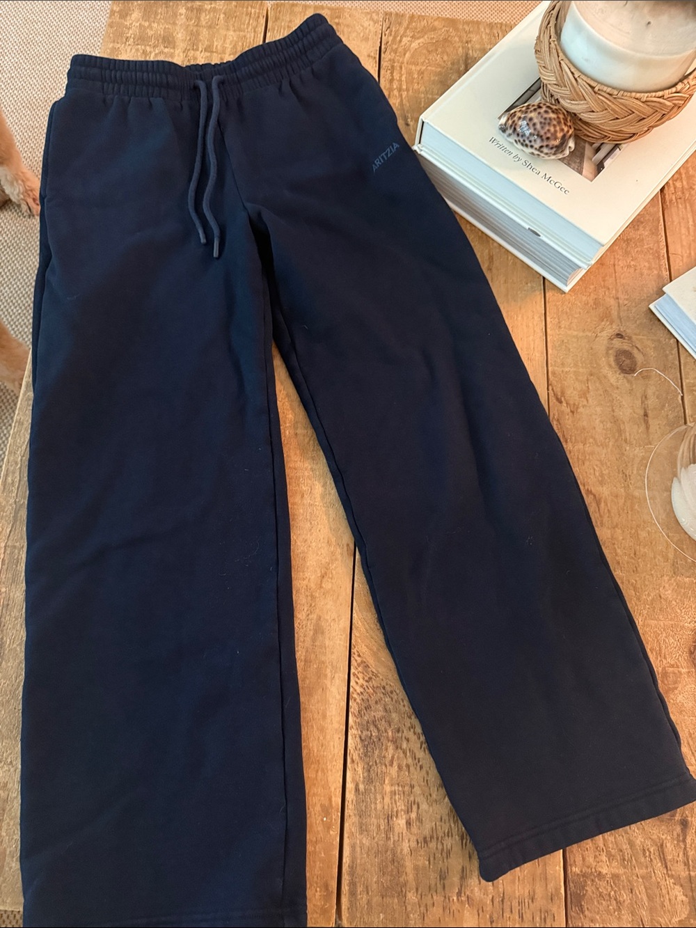 Aritzia Kids Navy Drawstring Sweatpants